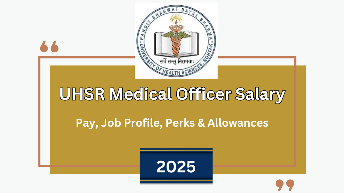 UHSR Medical Officer Salary 2025: Check Monthly Pay, Job Profile, Perks & Allowances