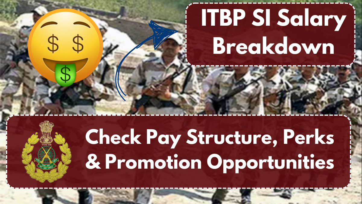 ITBP SI Salary Breakdown – Check Pay Structure, Perks & Promotion Opportunities