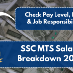 SSC MTS Salary Breakdown 2025: Check Pay Level, Perks & Job Responsibilities