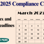 March 2025 Compliance Calendar: Key Tax and Filing Deadlines